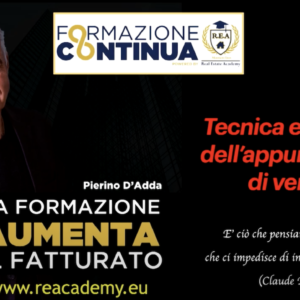Tecnica e Sviluppo dell'Appuntamento di Vendita